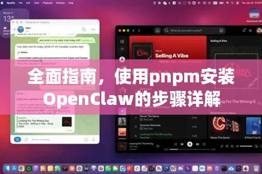 全面指南，使用pnpm安装OpenClaw的步骤详解-第1张图片-OpenClaw 中文版 - 真正能做事的 AI