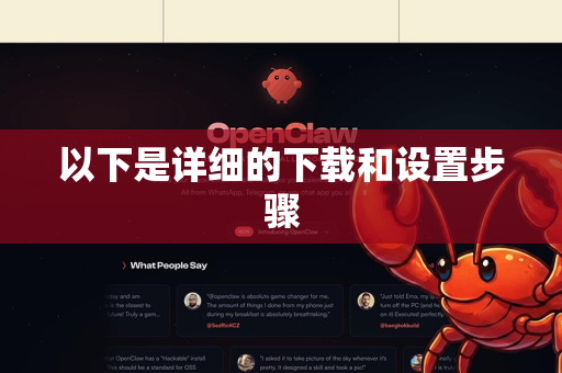 以下是详细的下载和设置步骤