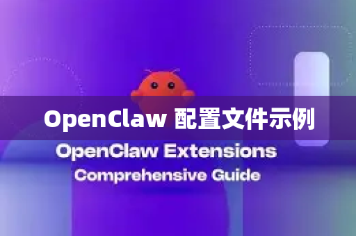 OpenClaw 配置文件示例