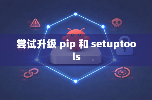 尝试升级 pip 和 setuptools
