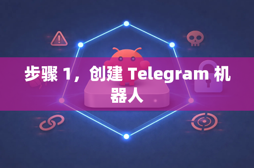 步骤 1，创建 Telegram 机器人