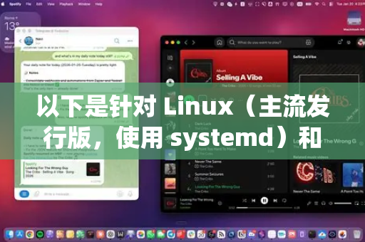 以下是针对 Linux（主流发行版，使用 systemd）和 Windows 的详细指南